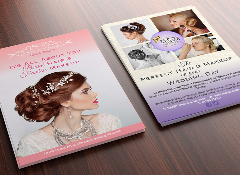 Rhona McCallum - Leaflet Design & Print