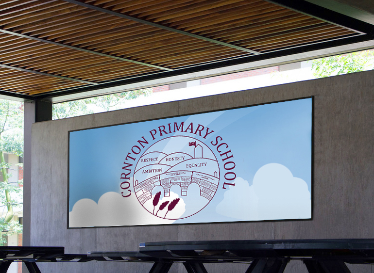 Cornton Primary School - Outdoor Banner