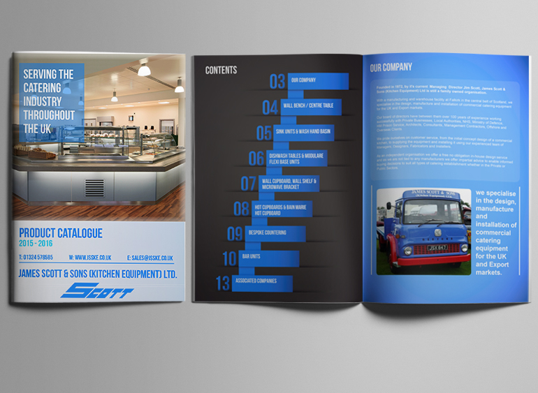 Brochure Design - Catering Equipment