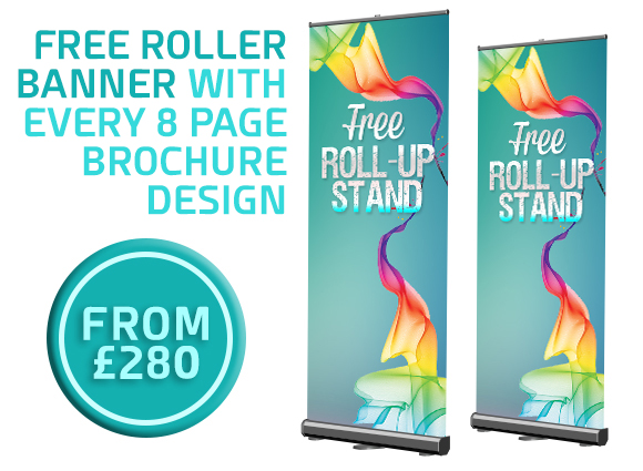 Brochure Design - Free Roller Banner 